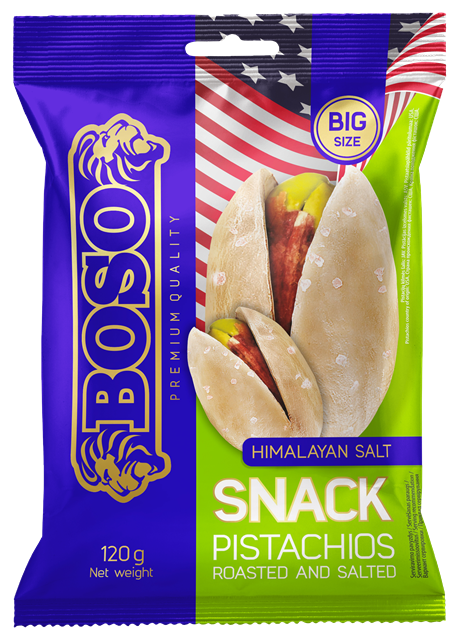 BOSO PISTACHIOS 120g pistacie