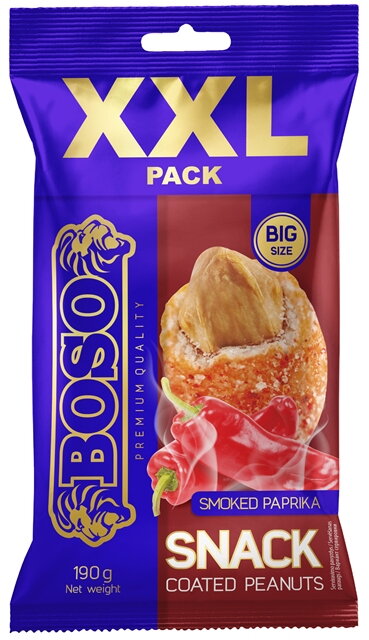 BOSO SNACK XXL 190g smoked paprika