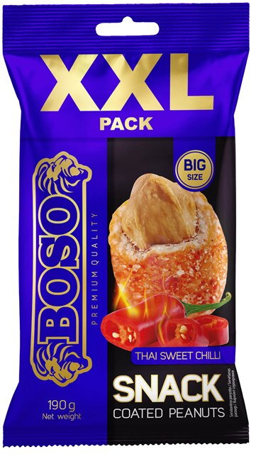 BOSO SNACK XXL 190g thai sweet chilli