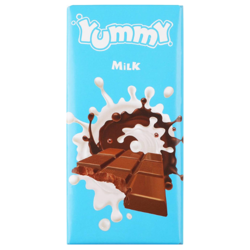 YUMMY MILK 85g mléčná čokolada