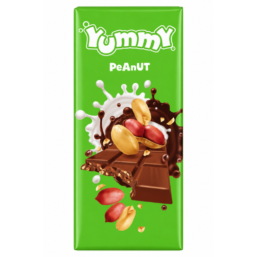 YUMMY PENAUT 100g arašídová čokoláda