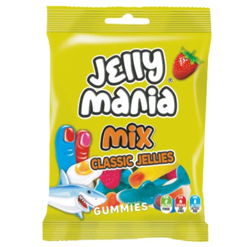 JELLY MANIA SWEET MIX 100g želé bonbóny