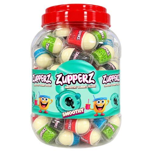ZUPPERZ SMOOTHIE 18g želé s náplní (Balení:50ks 1ks=6,90Kč)