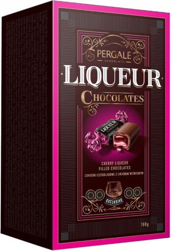 CHERRY CHOCOLATES 190g likérové pralinky CHERRY CHOCOLATES 190g likérové pralinky