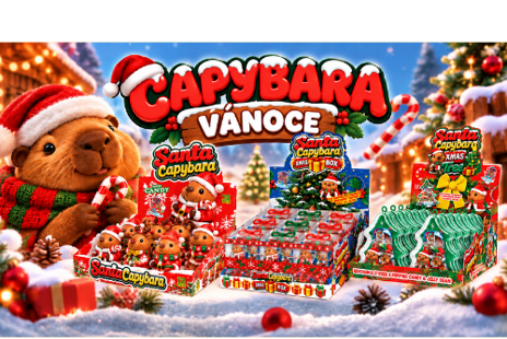 VIDAS Kft. | Vánoční Capybara přichází ve třech novinkách