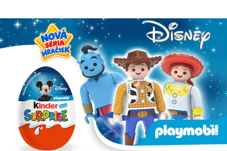 Kinder Surprise Disney × Playmobil | zajímavá novinka na závěr roku