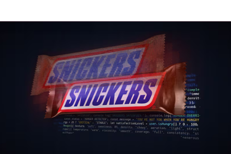 SNICKERS Hungr.AI, digitální tyčinka určená pro ChatGPT a umělou inteligenci