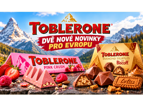 TOBLERONE | Dvě nové chutě a nové formáty